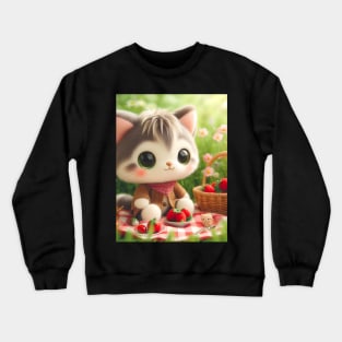 Discover Adorable Baby Cartoon Designs for Your Little Ones - Cute, Tender, and Playful Infant Illustrations! Crewneck Sweatshirt